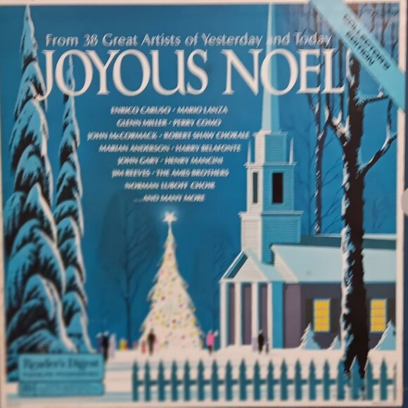 Readers Digest - Joyous Noel - Glenn Miller, Perry Como -  4 Record Box Set 1968 - Picture 1 of 7